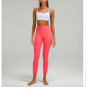 Lululemon Align High Rise Pant 28 Nulu Leggings Pale Raspberry LW5CTIS Size 6